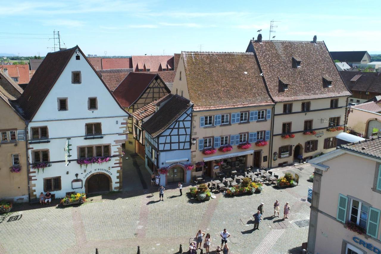 Gites Au Chateau Fleuri Eguisheim Rom bilde
